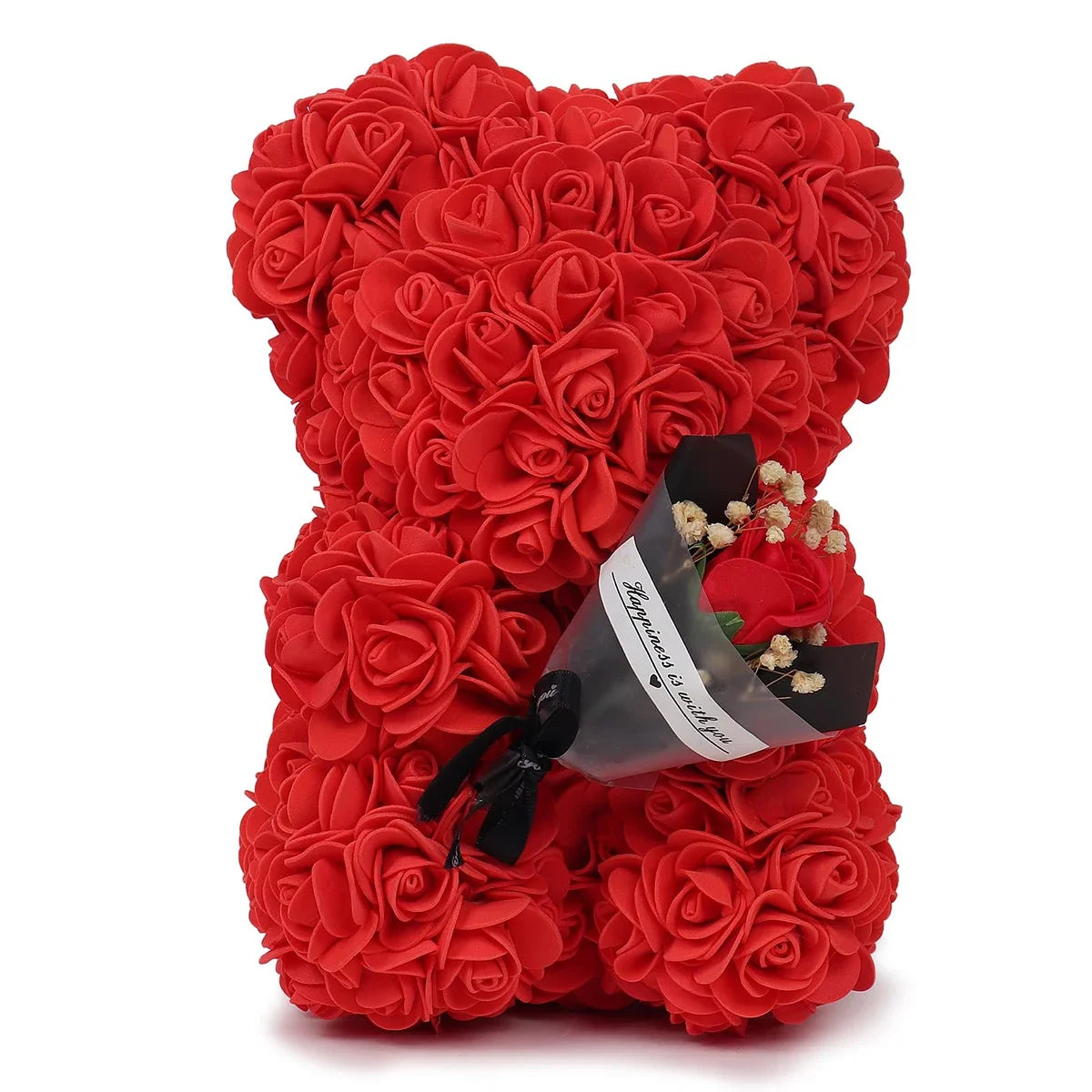 Mothers Day Mom Gifts Girlfriend Birthday Gifts Women Rose Teddy Bear Artificial Flower Anniversary Valentines Day Birthday Gift