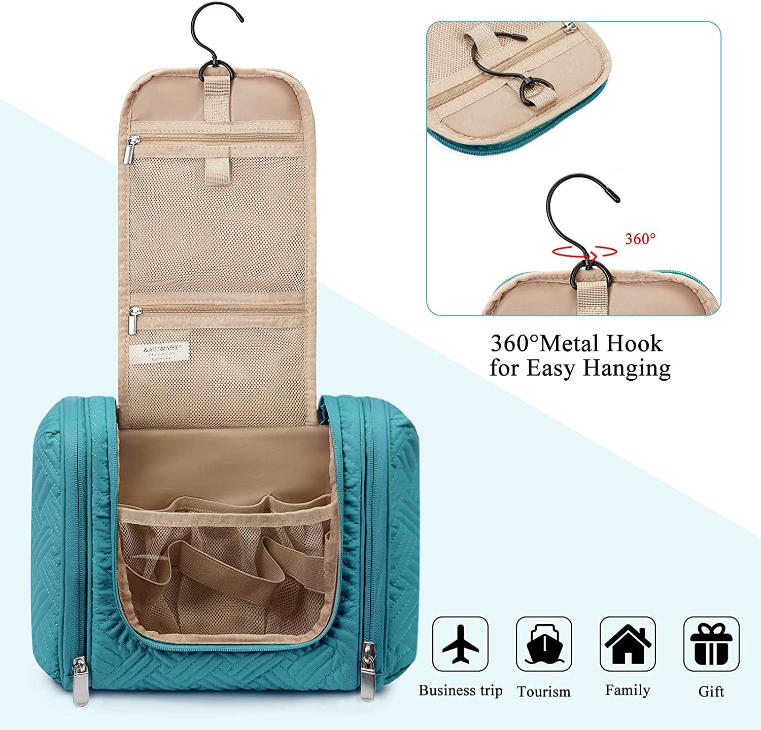 Large Travel Toiletry Bag 