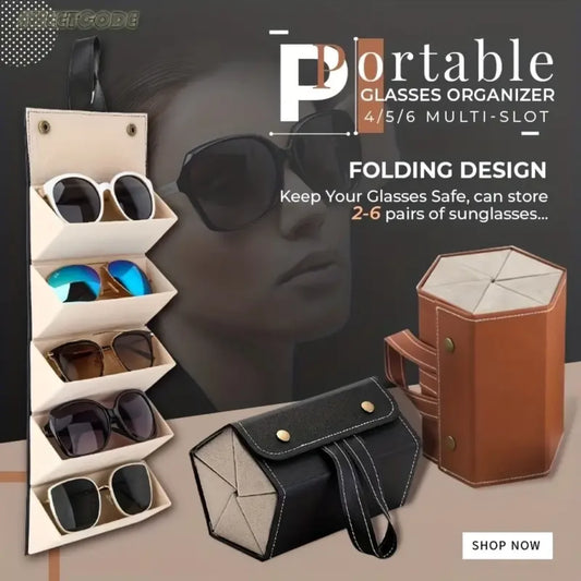 Leather Sunglasses Storage Case