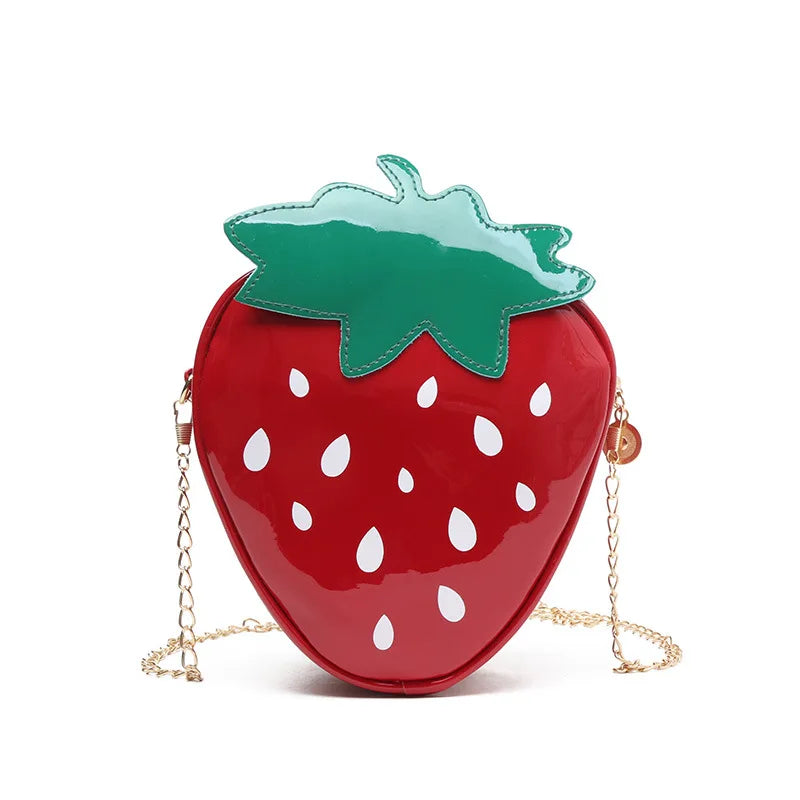 Strawberry Shaped Designer Bag