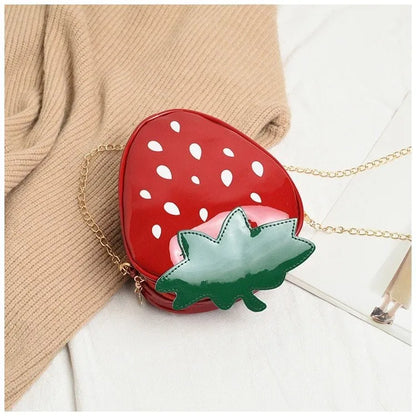 Strawberry Shaped Designer Bag