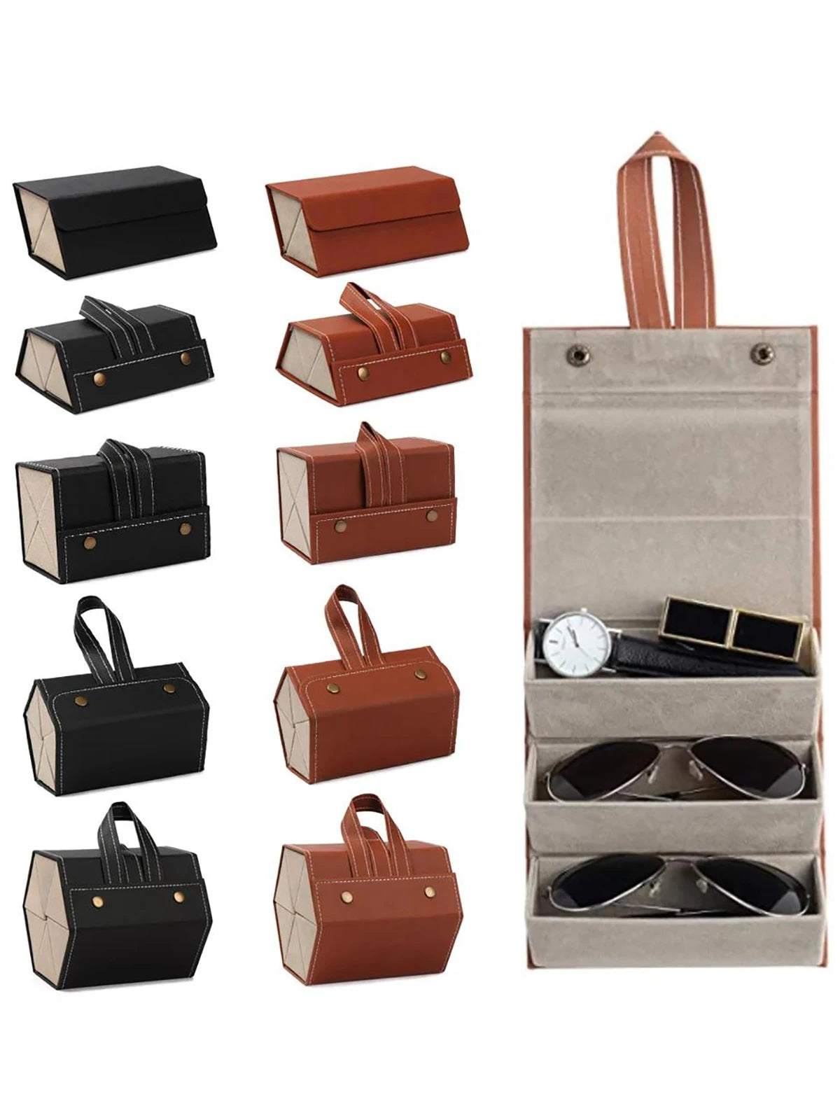 Leather Sunglasses Storage Case