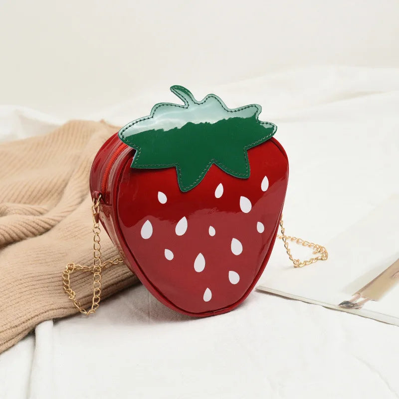 Strawberry Shaped Designer Bag