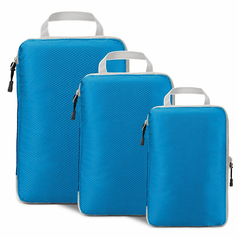 3PCS Travel Compressible Packing Bags