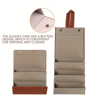 Leather Sunglasses Storage Case