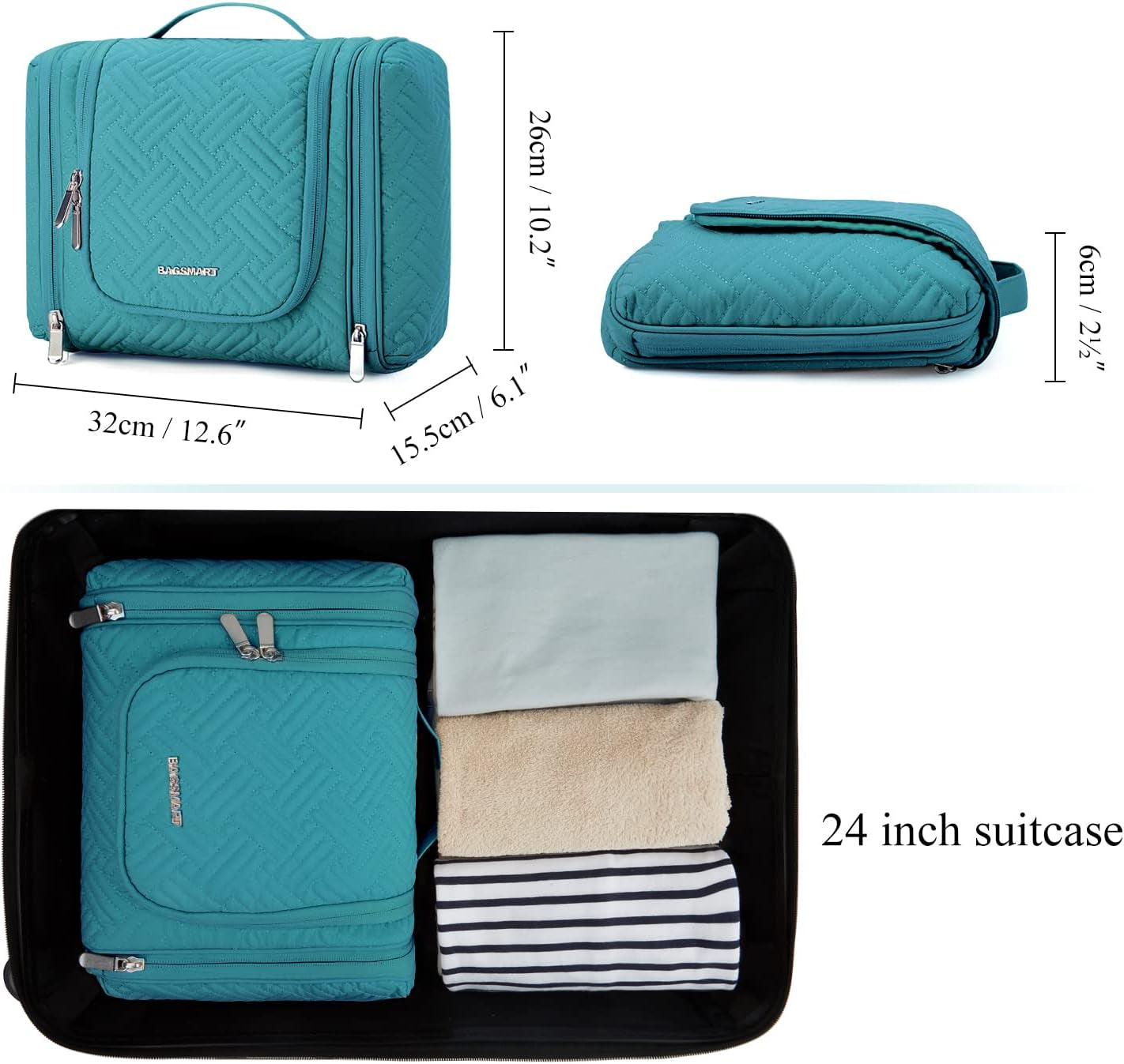 Large Travel Toiletry Bag 